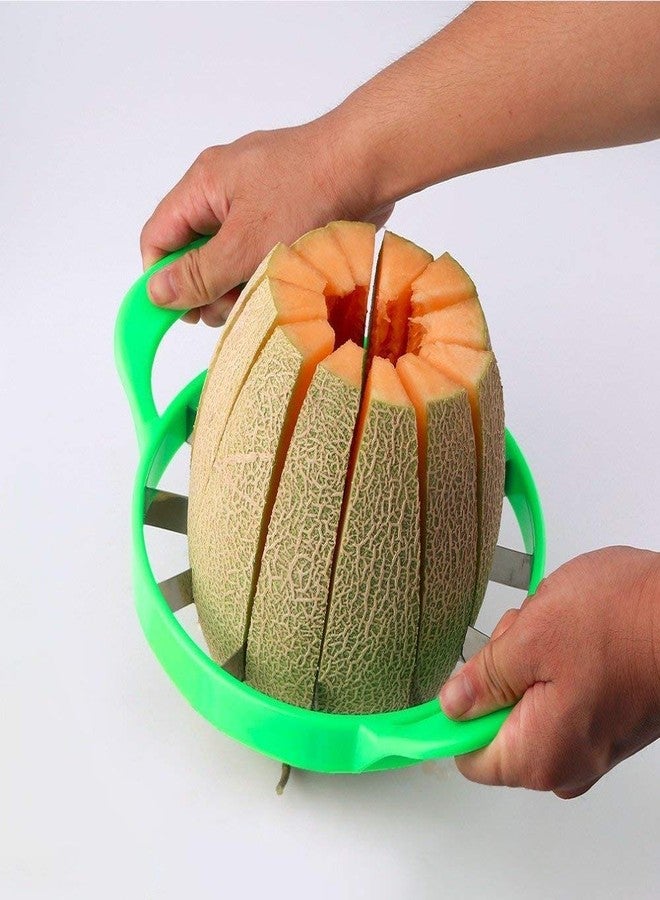 SHREVI Heavy Duty Watermelon Stainless Steel Slicer - All Melon Perfect Cutter/Slicer- 1 psc - Image 4